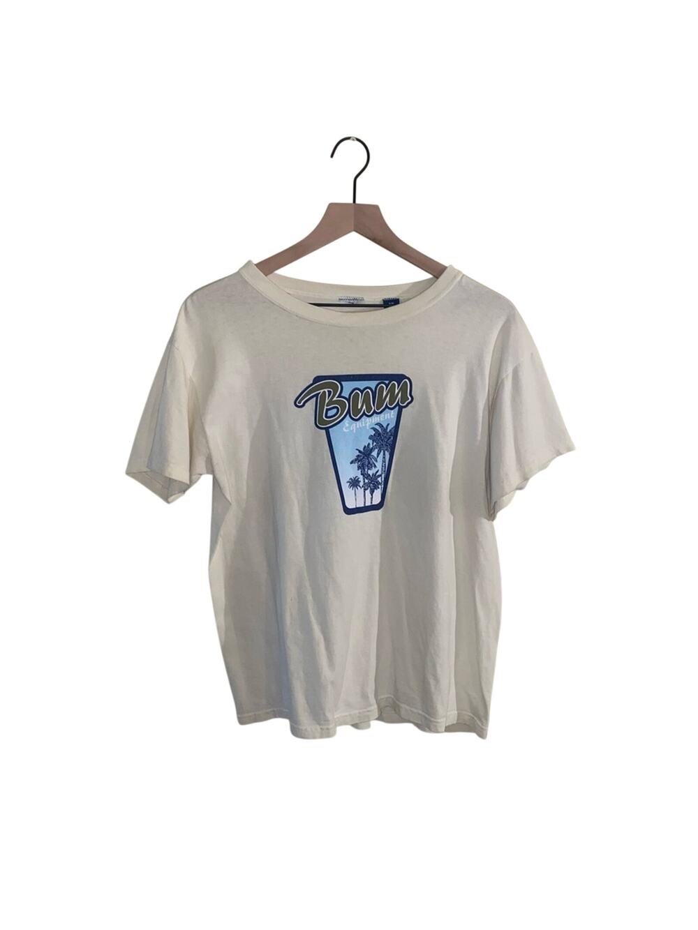 VNTG BUM EQUIPMENT 90s single stitch tee M